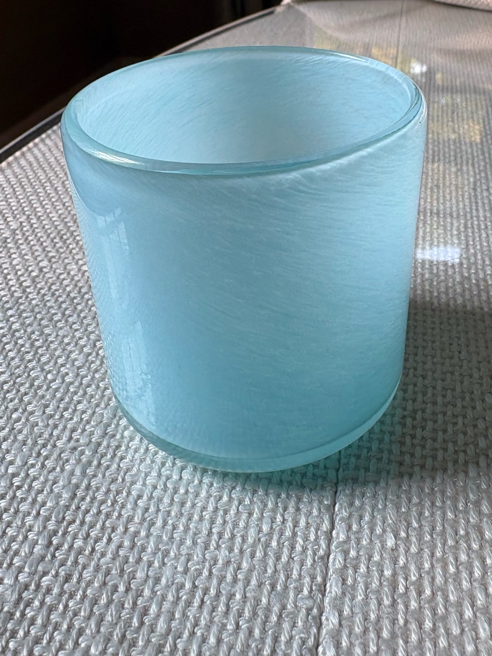 Lafco Hand-Blown Blue Glass Vessel